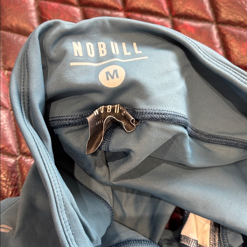 NOBULL Slate Blue Workout Shorts - Picture 3 of 3